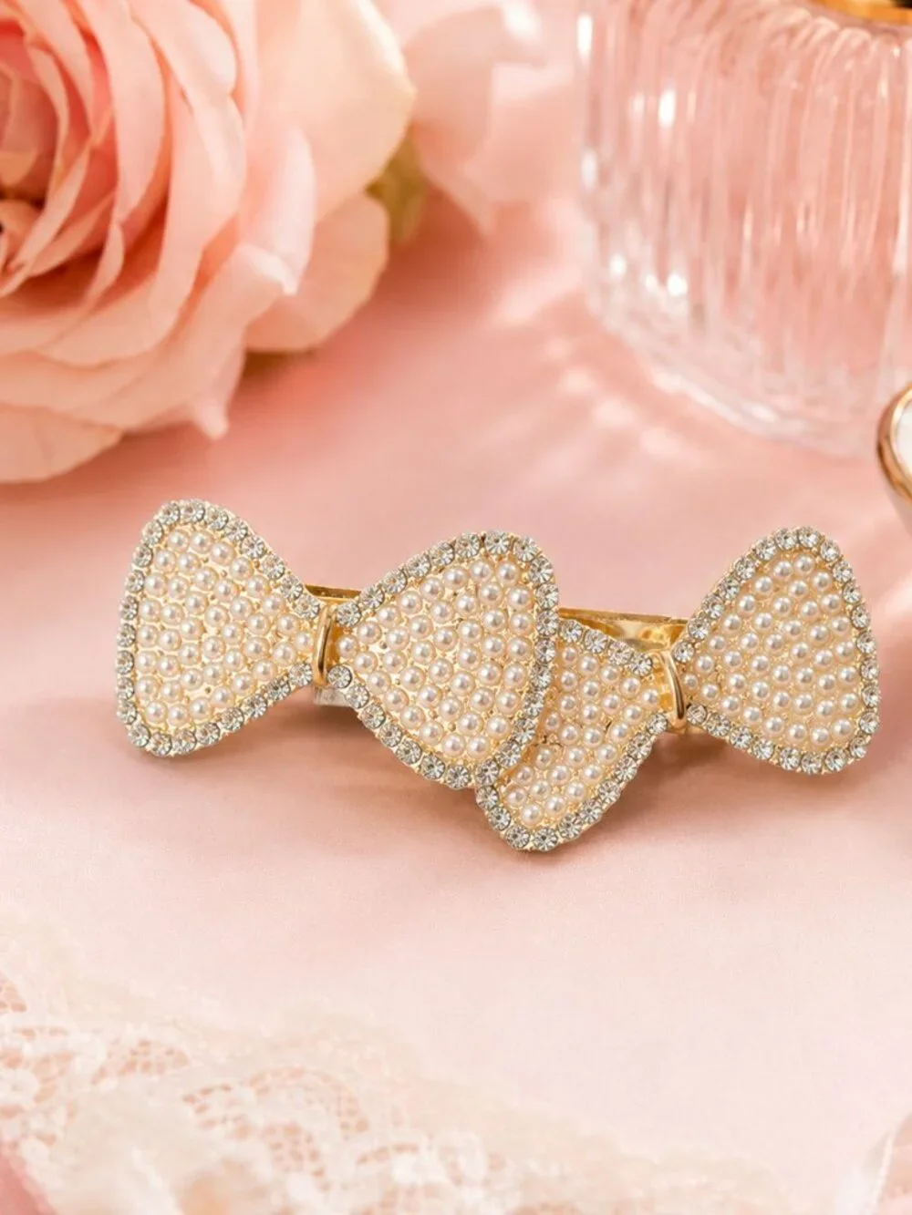 Double Bow Hair Clip
